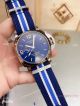 Copy Panerai Luminor GMT PAM00320 Men Watch Blue Dial Nato Strap (2)_th.jpg